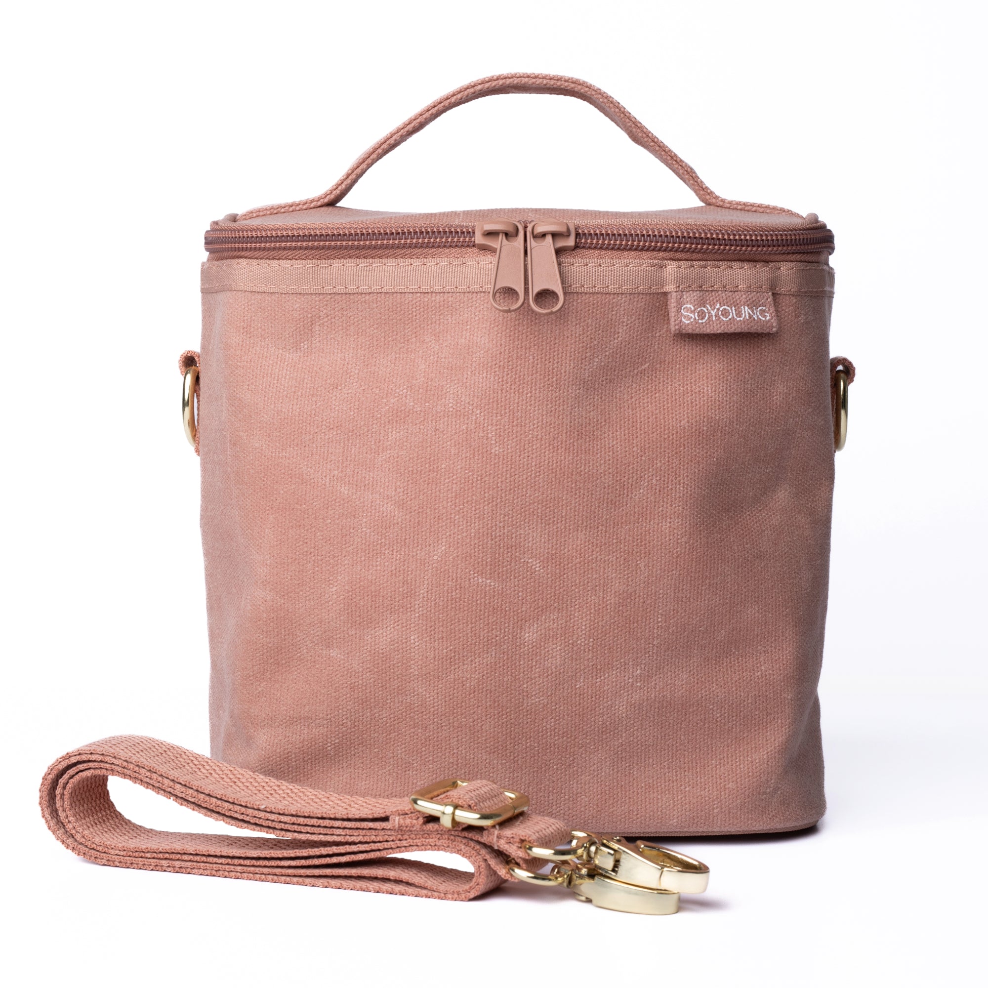 Nude Pink Petite Lunch Poche