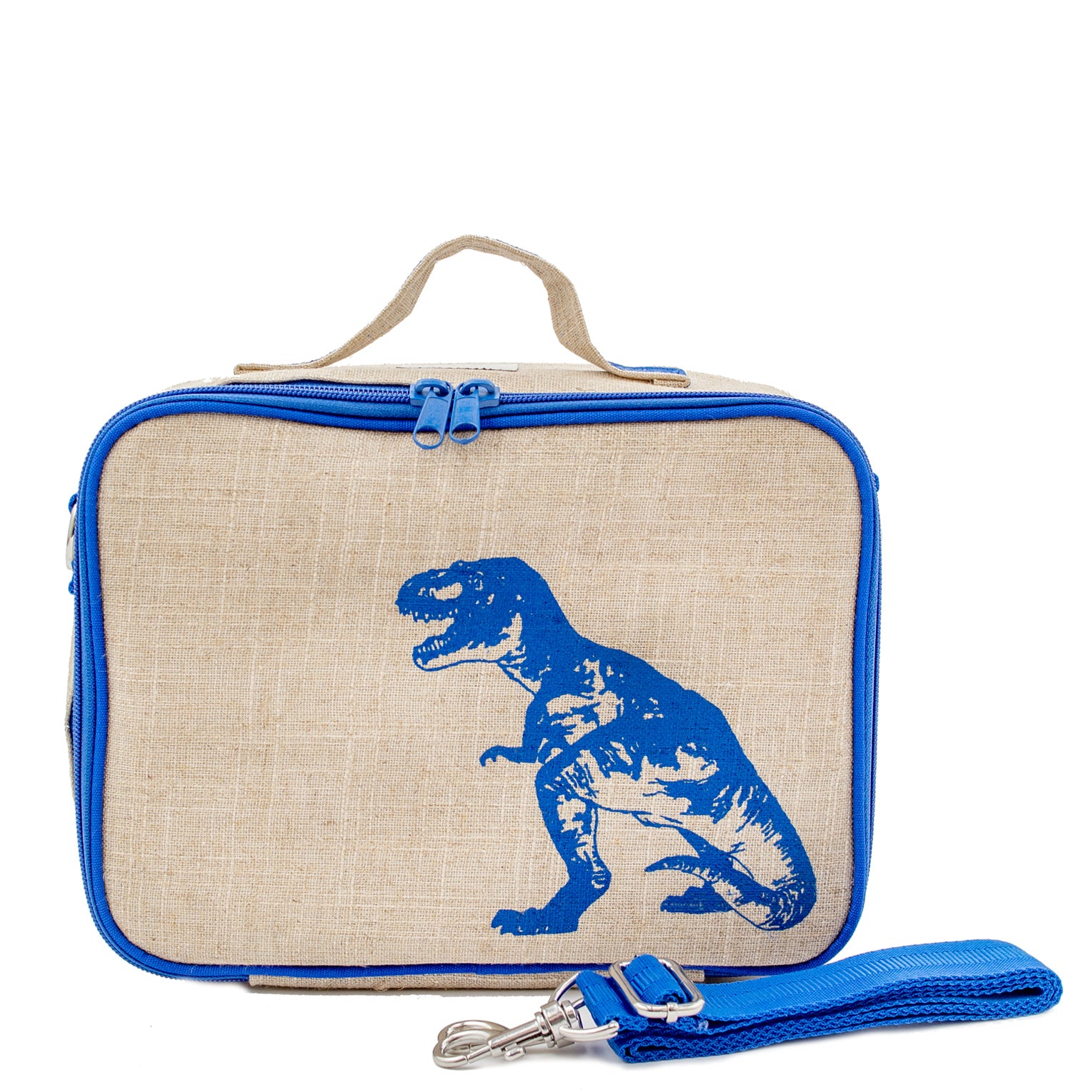 Blue Dino Lunch Box