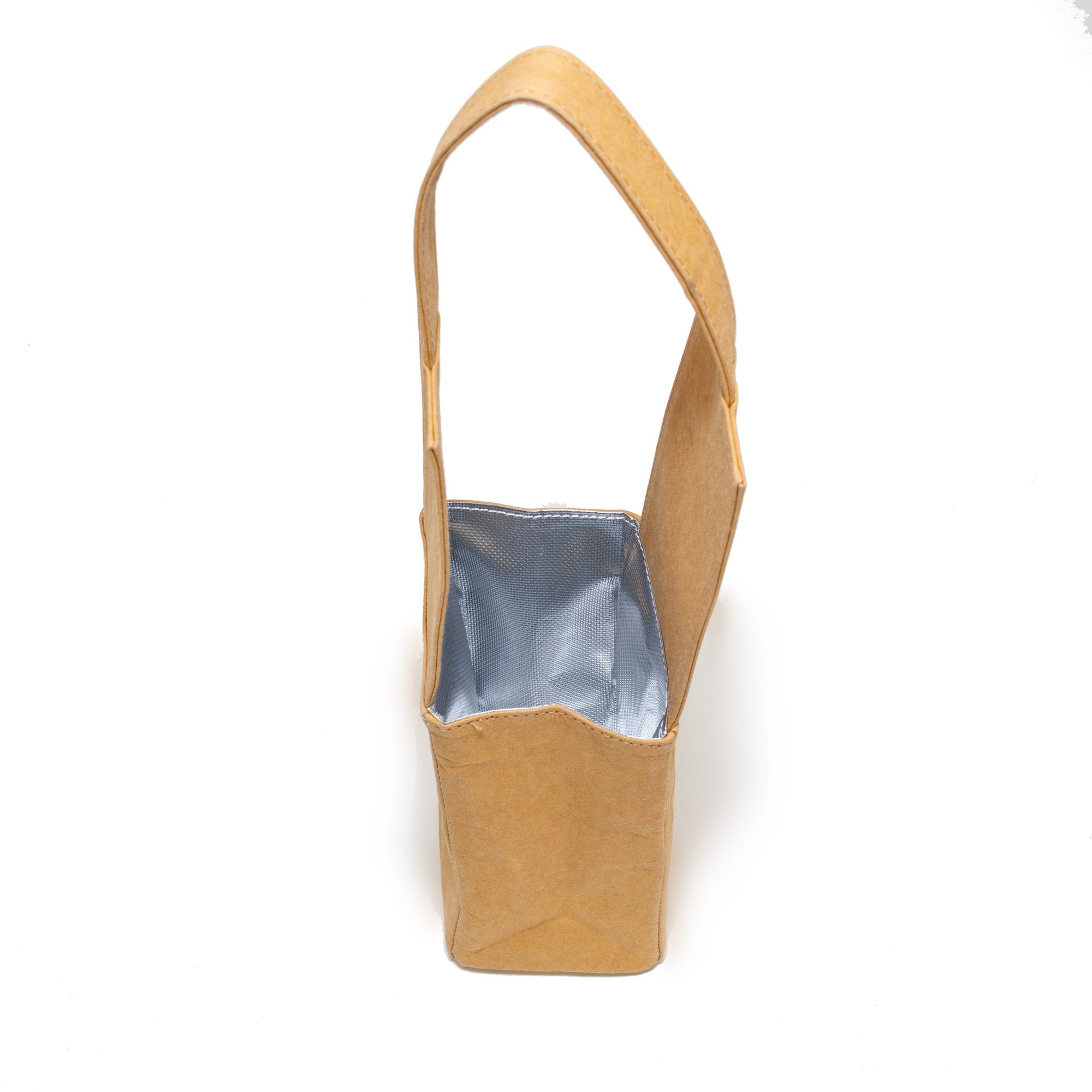 3 Pack Sip N Joys Wine Tote - KRAFT PAPER